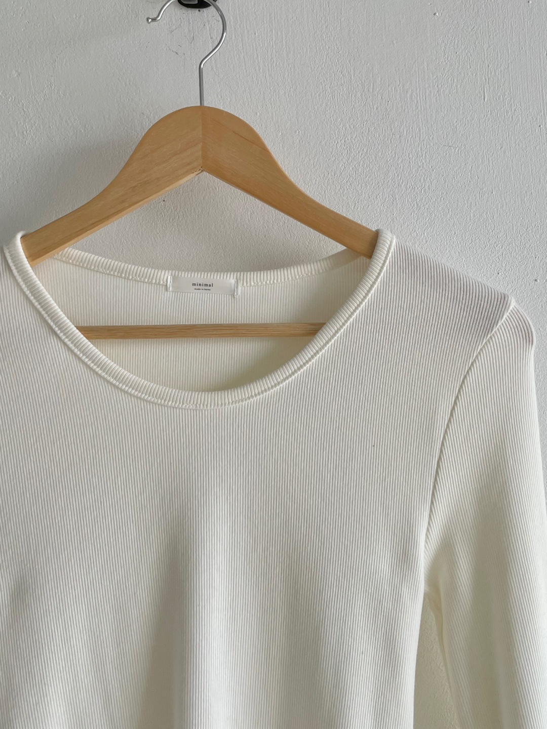 UネックリブTシャツ | 詳細画像20