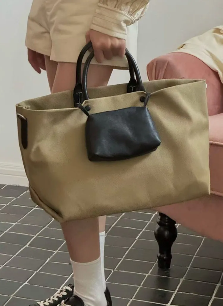 ポーチ付2WAYコンボキャンバスバッグ | whosbag | 詳細画像1