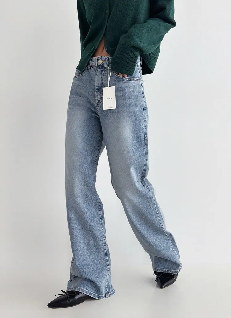 ロングストレートデニムパンツ | 詳細画像1