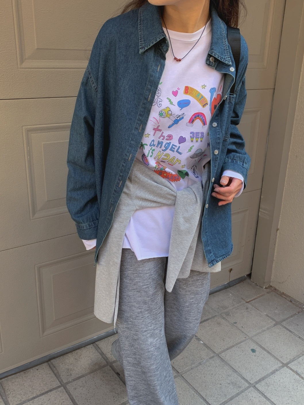 ポケットラウンドヘムデニムシャツ | 詳細画像12