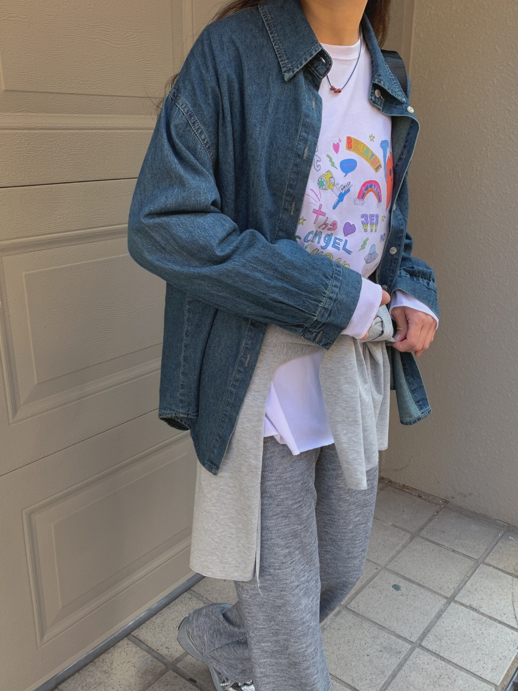 ポケットラウンドヘムデニムシャツ | 詳細画像13