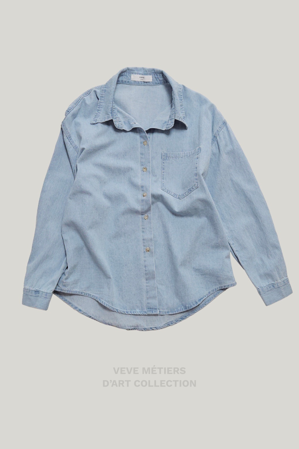 ポケットラウンドヘムデニムシャツ | 詳細画像23