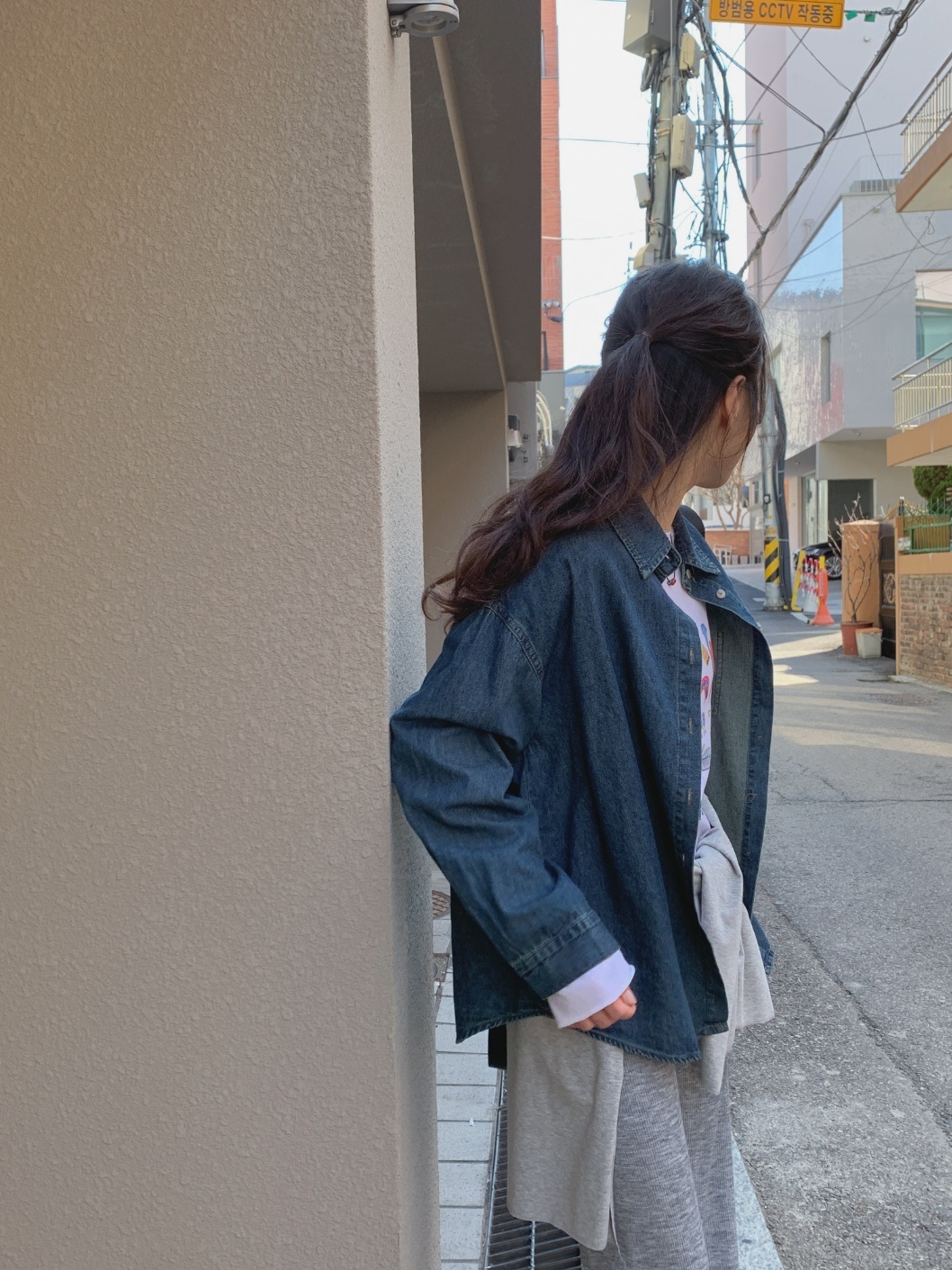 angelプリントスリットボクシーTシャツ | 詳細画像19