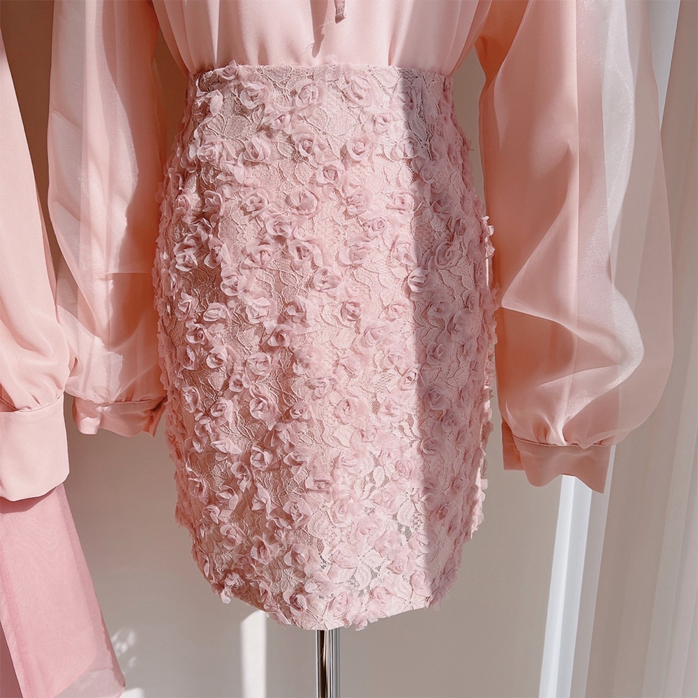 フラワーモチーフミニスカート | 詳細画像13