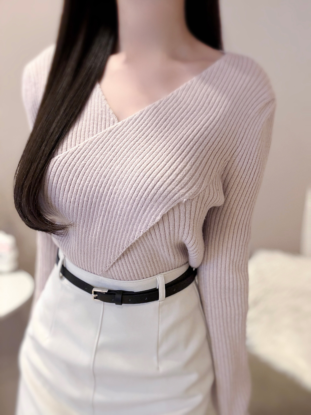 ベルト付台形ミニスカート | 詳細画像9