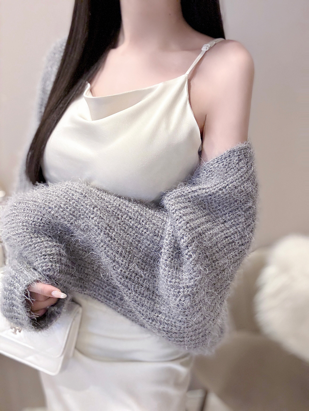 サテンマーメイドキャミワンピース | 詳細画像8