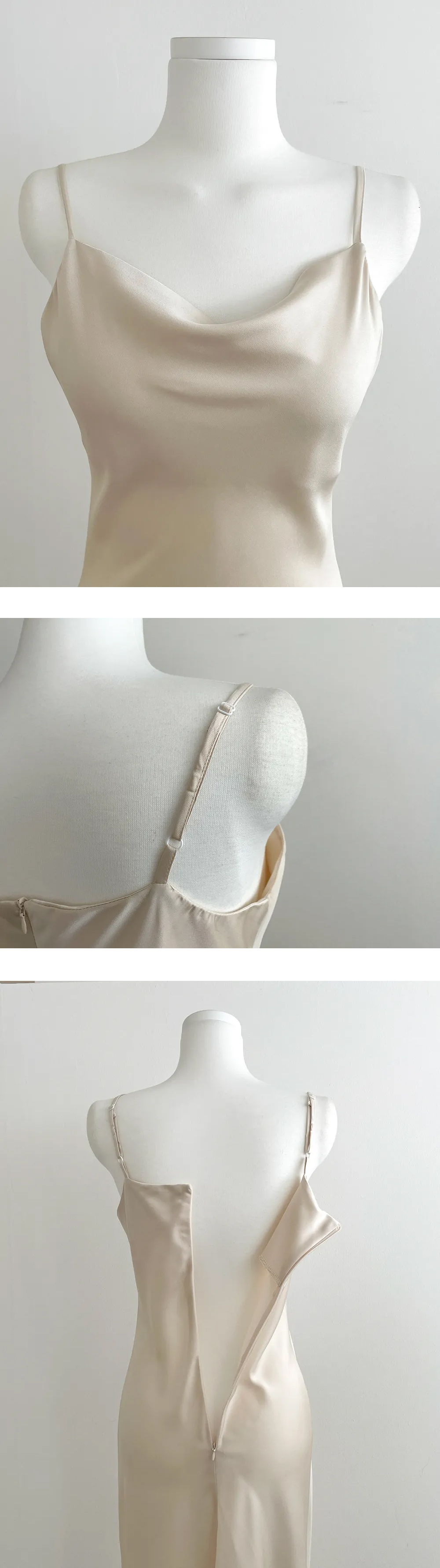 サテンマーメイドキャミワンピース | 詳細画像14