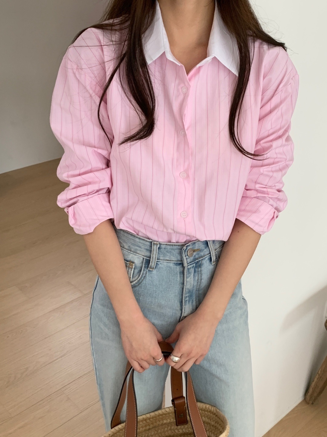 配色ストライプシャツ | 詳細画像24