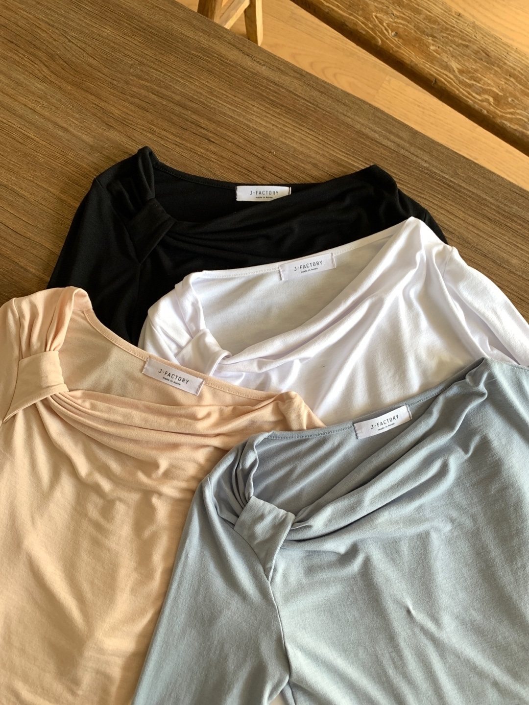 リボンドレープネックTシャツ | 詳細画像16