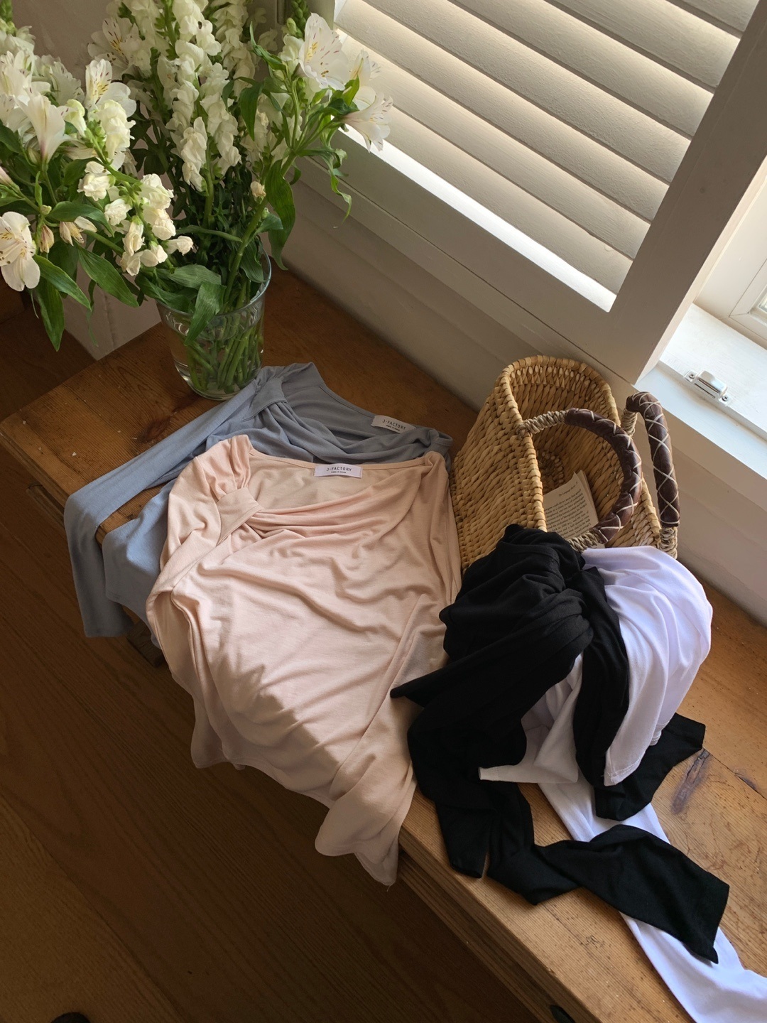 リボンドレープネックTシャツ | 詳細画像19