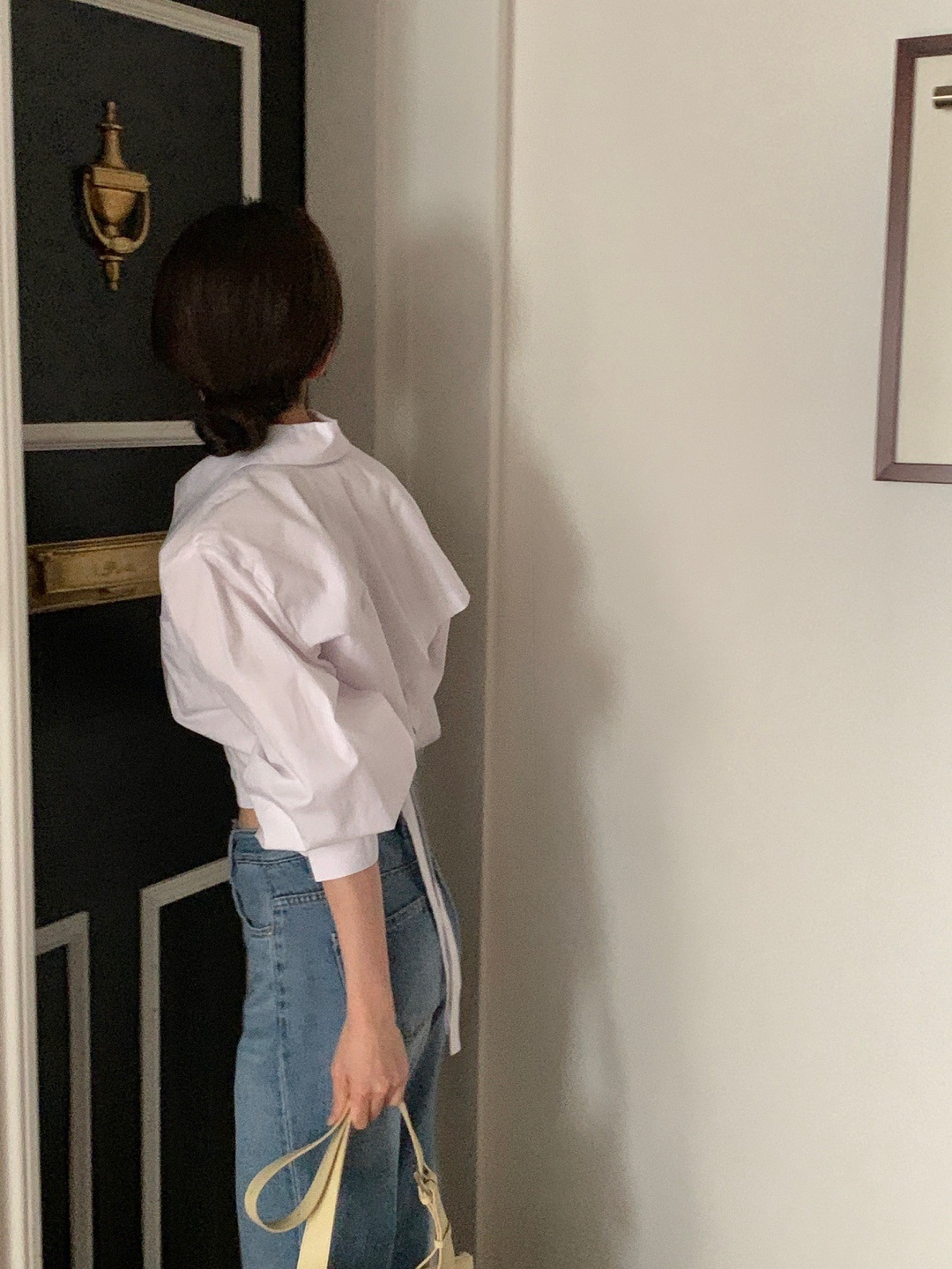 バッククロスベルトクロップドシャツ | 詳細画像15
