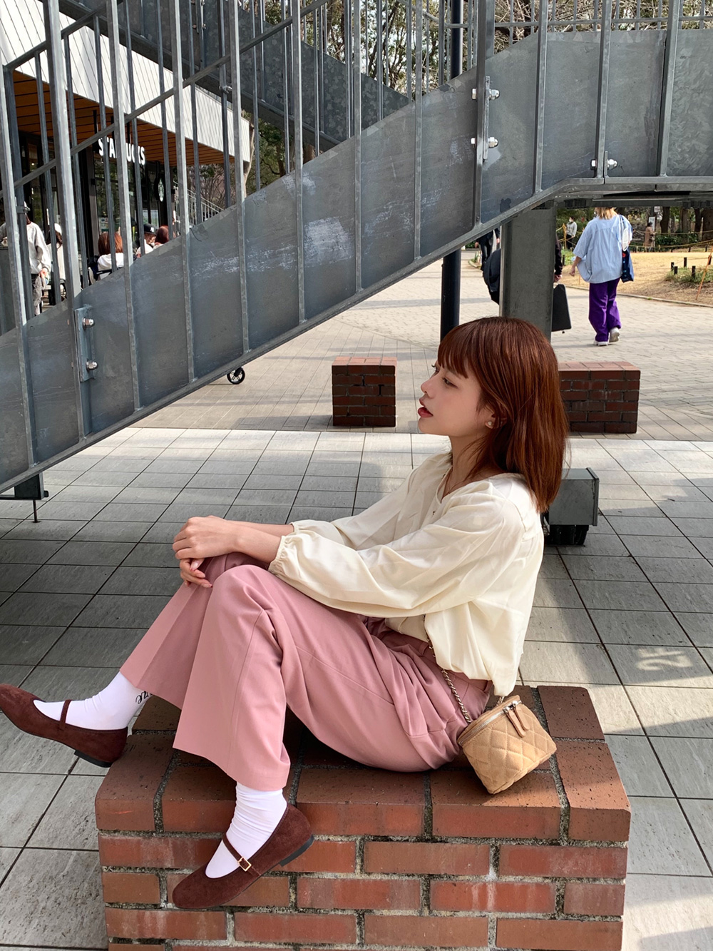 センタータックストレートスラックス | 詳細画像4