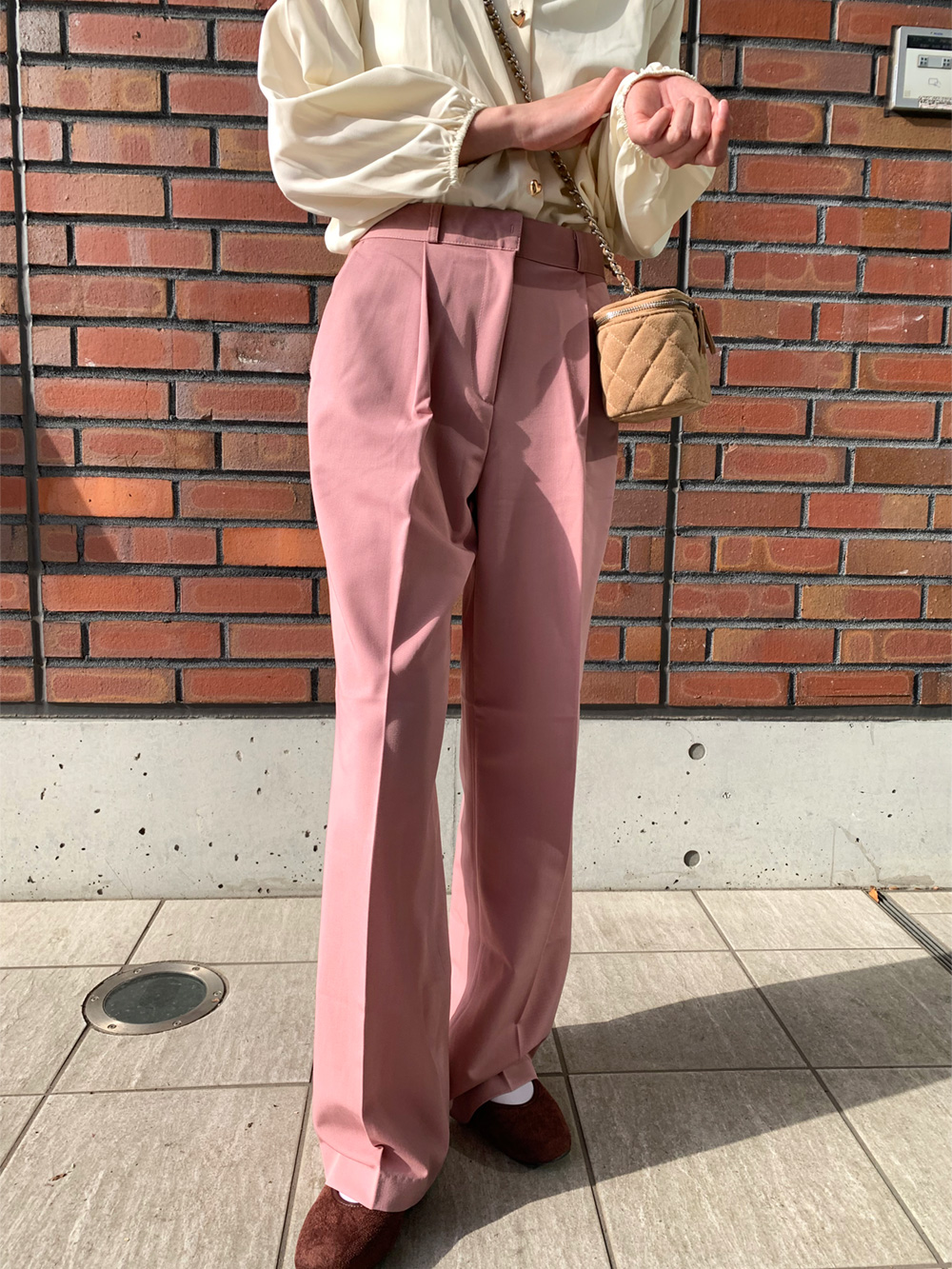 センタータックストレートスラックス | 詳細画像12