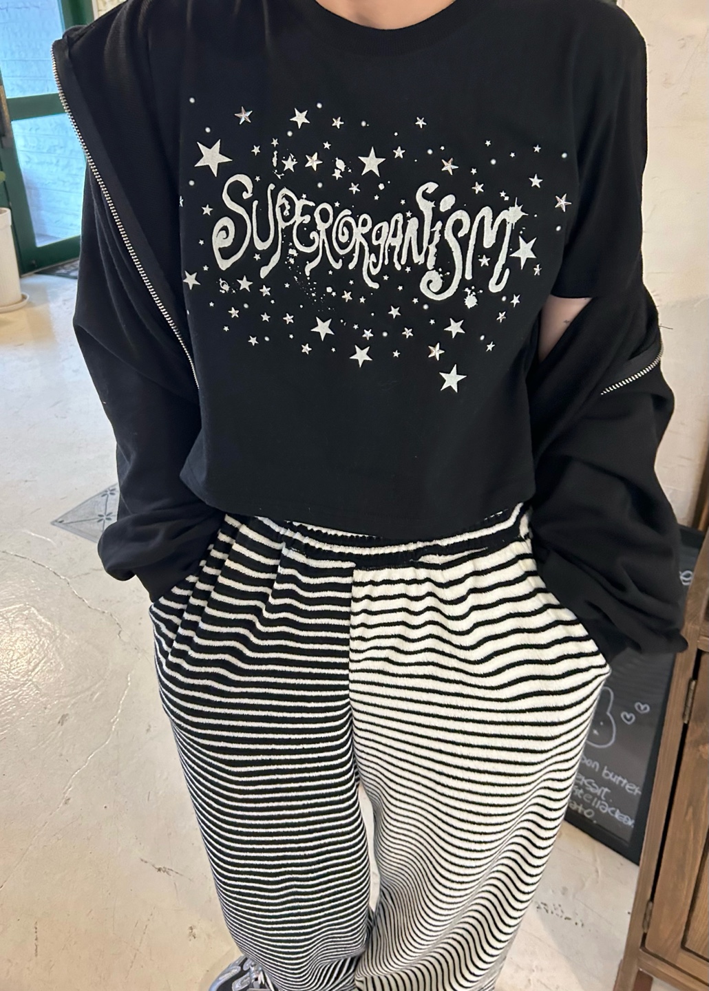 スターロゴクロップド半袖Tシャツ | 詳細画像3