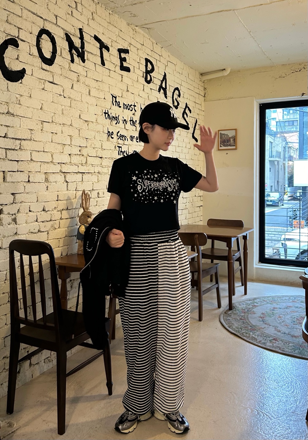 スターロゴクロップド半袖Tシャツ | 詳細画像5