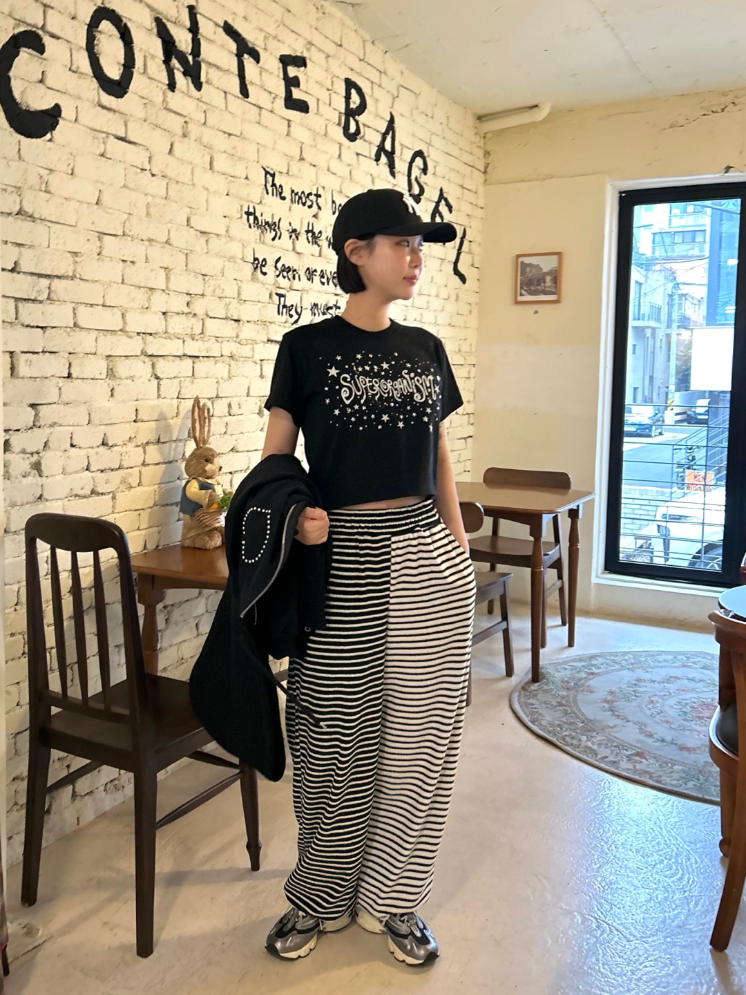 スターロゴクロップド半袖Tシャツ | 詳細画像6