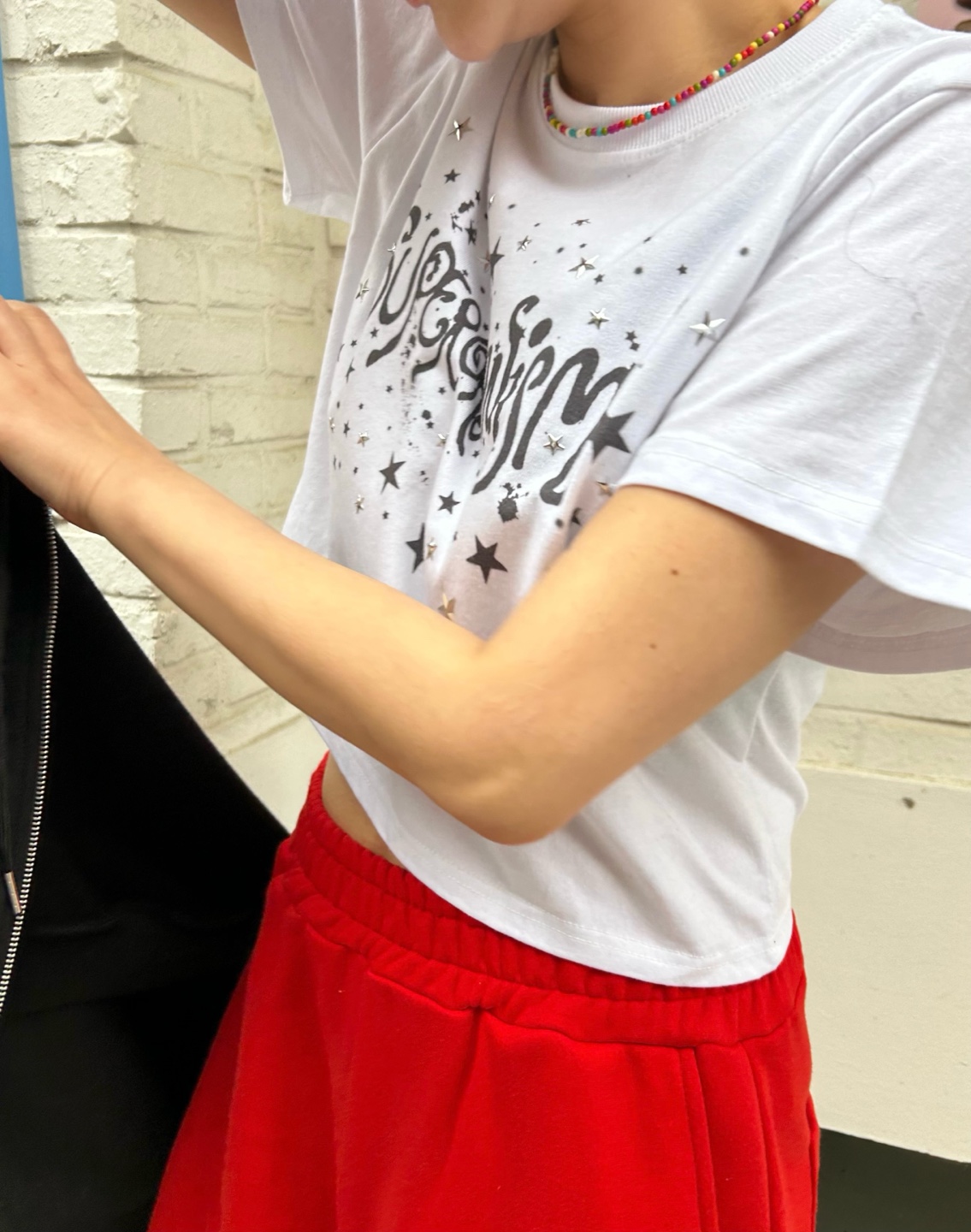 スターロゴクロップド半袖Tシャツ | 詳細画像4
