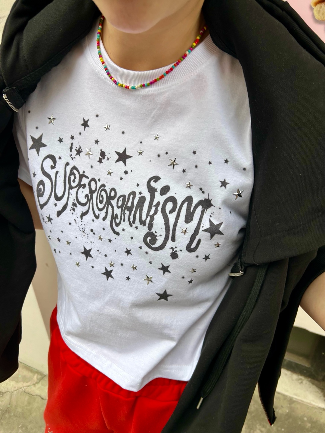 スターロゴクロップド半袖Tシャツ | 詳細画像8