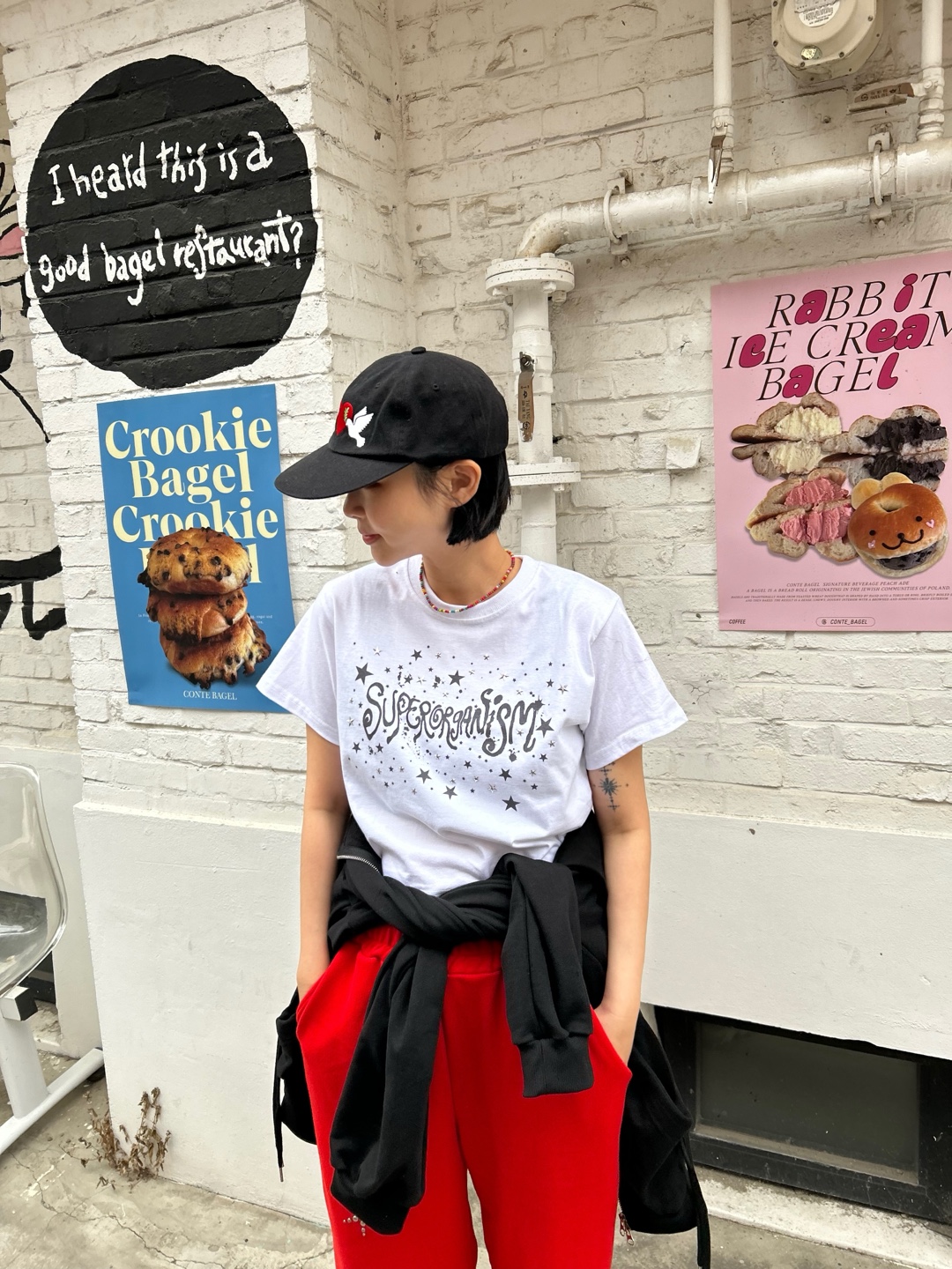 スターロゴクロップド半袖Tシャツ | 詳細画像9