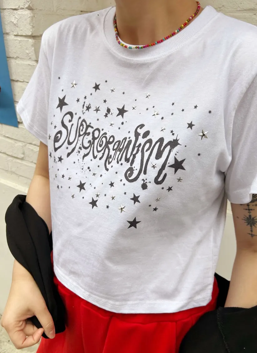 スターロゴクロップド半袖Tシャツ | 詳細画像1