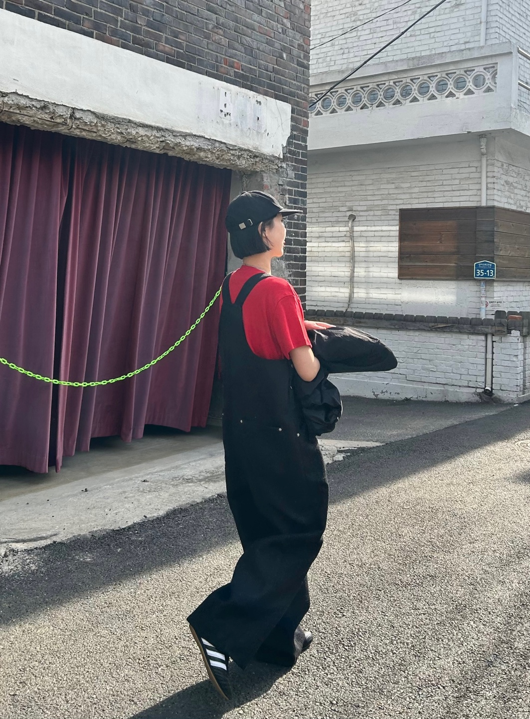ツイードワイドサロペットパンツ | 詳細画像9
