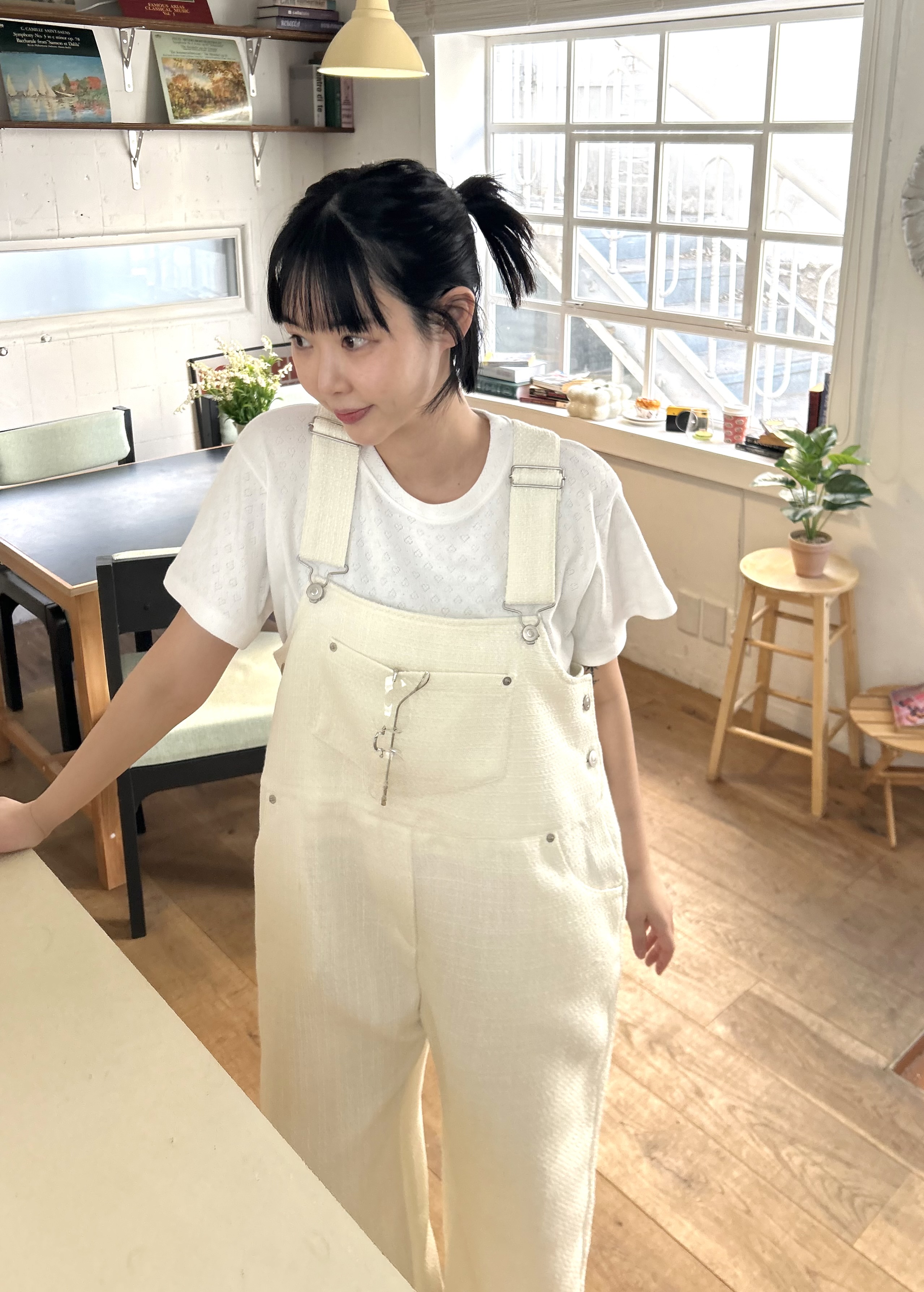 ツイードワイドサロペットパンツ | 詳細画像13