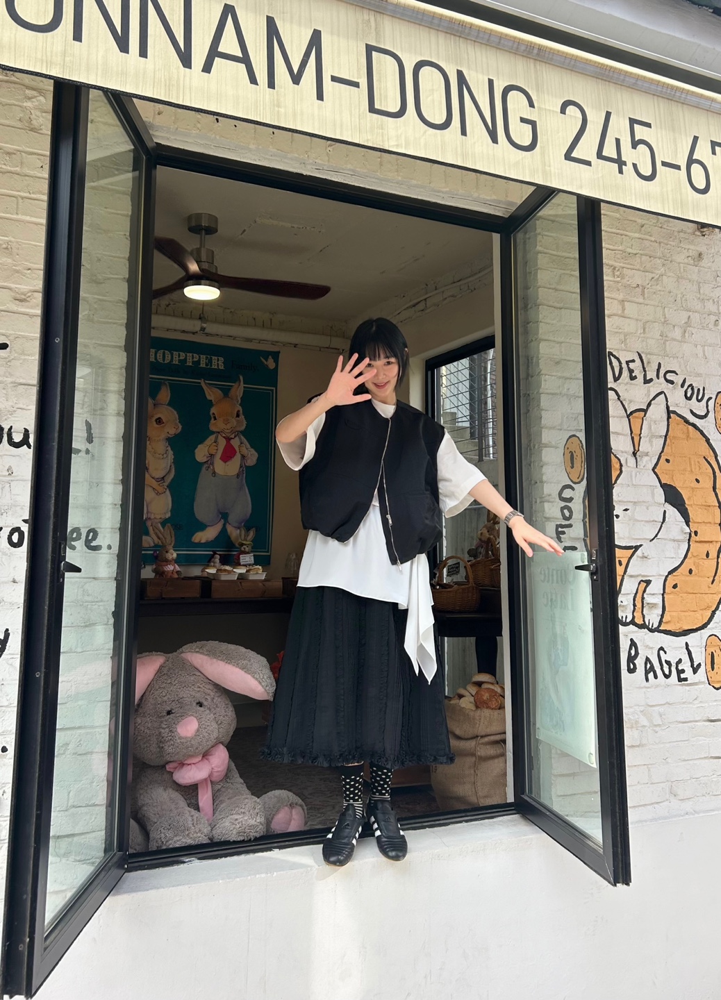 ラウンドネックバルーンジップベスト | 詳細画像2