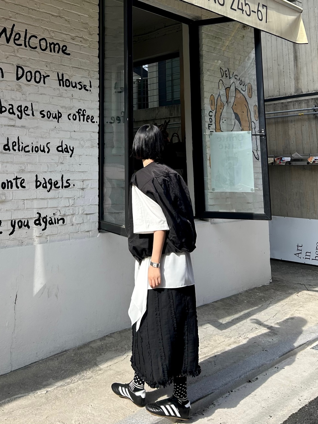 ラウンドネックバルーンジップベスト | 詳細画像8