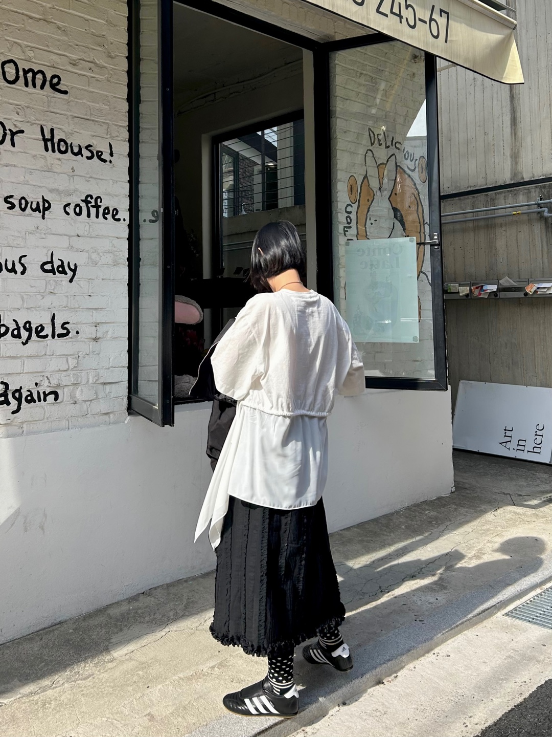 ドロストシフォンヘム半袖Tシャツ | 詳細画像6