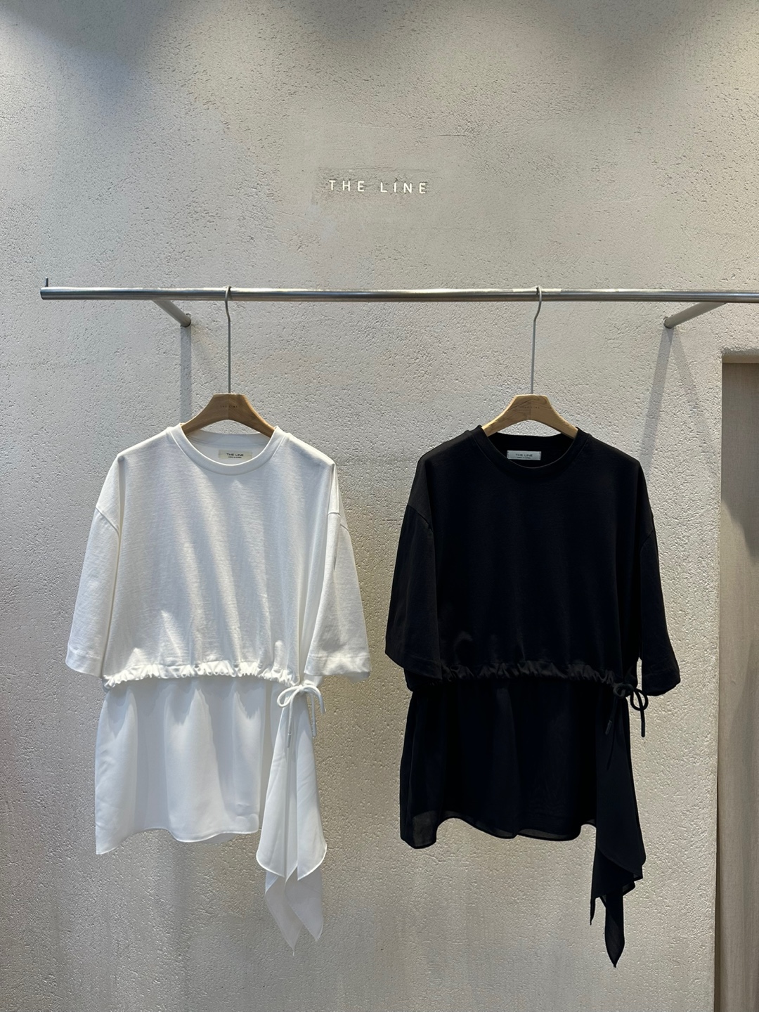 ドロストシフォンヘム半袖Tシャツ | 詳細画像13