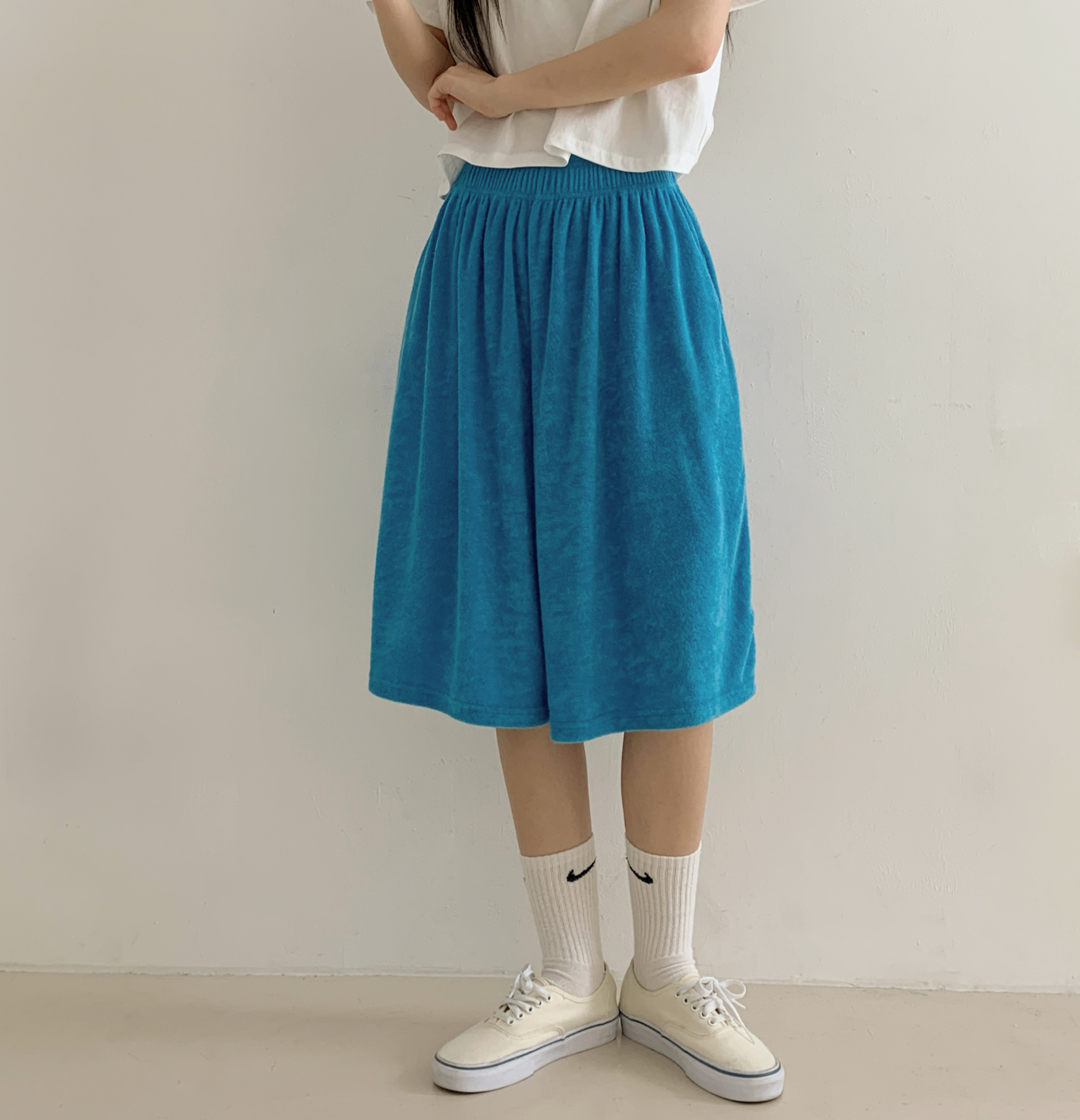 ウエストゴムテリーバミューダパンツ | 詳細画像15