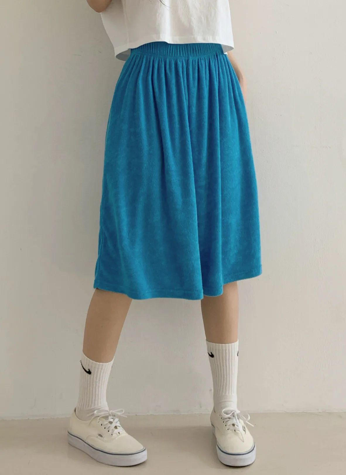ウエストゴムテリーバミューダパンツ | 詳細画像1