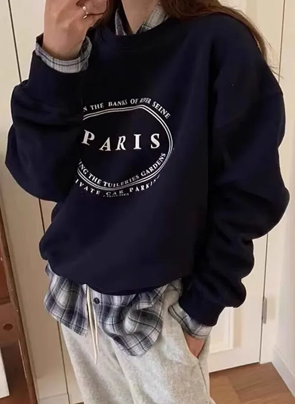 PARISオーバルロゴスウェット | 詳細画像1