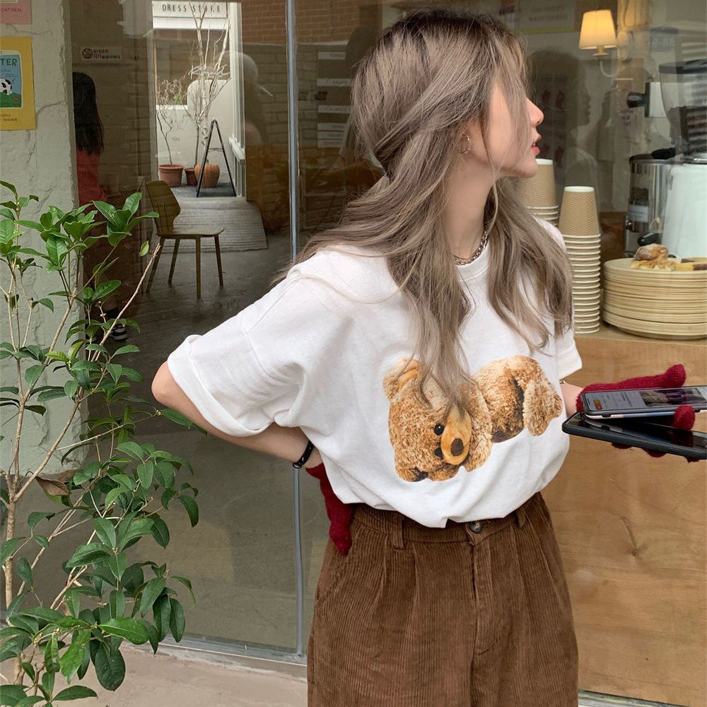 ベアプリント半袖Tシャツ | 詳細画像4