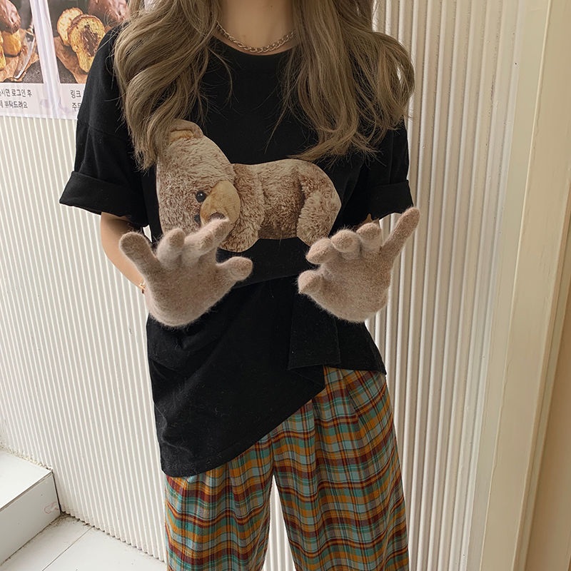 ベアプリント半袖Tシャツ | 詳細画像7