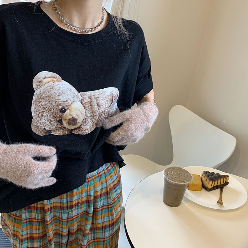 ベアプリント半袖Tシャツ | 詳細画像12