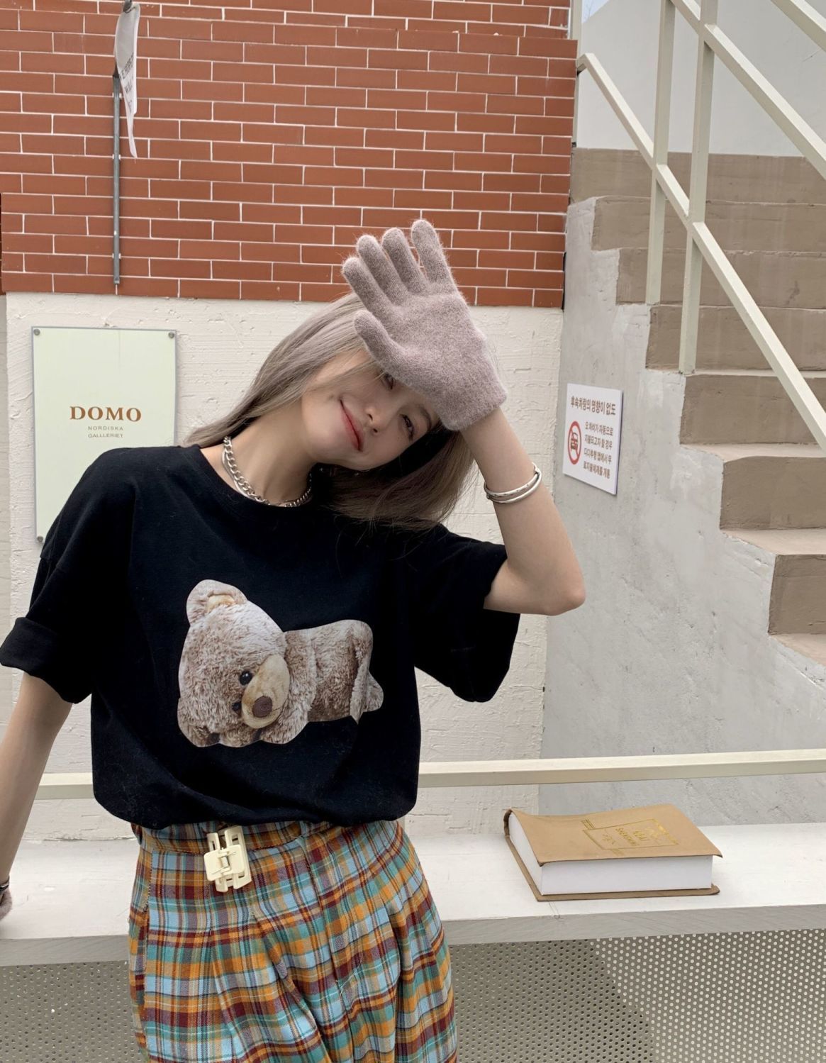 ベアプリント半袖Tシャツ | 詳細画像17