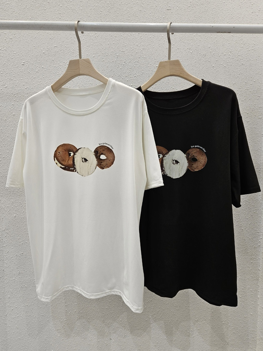 ベーグルプリント半袖Tシャツ | 詳細画像15