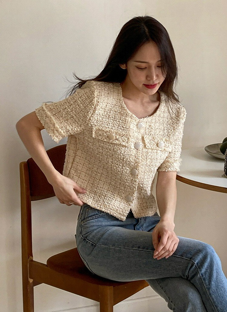 pachman ツイード クロップド半袖トップス 1826509_24120902_k3.jpg