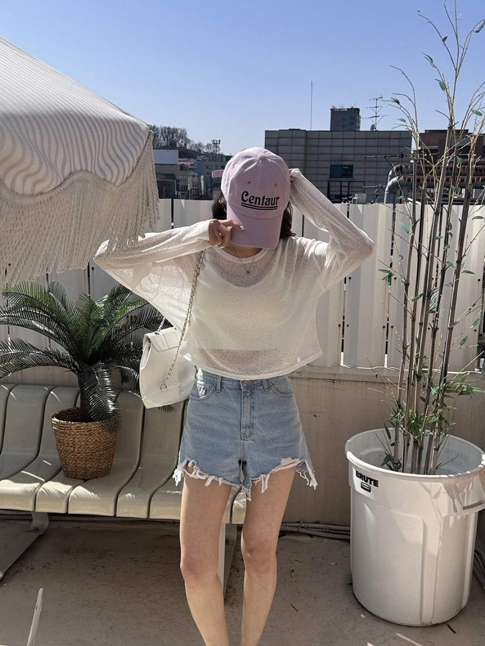 クロップドシースルーTシャツ | 詳細画像10