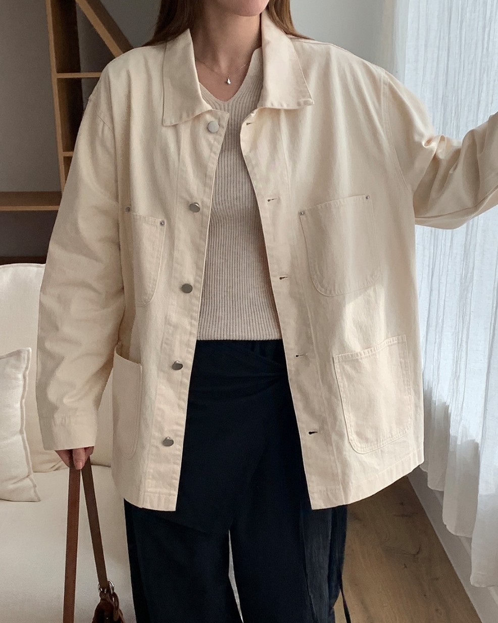 リベットポケットコットンミドルジャケット | 詳細画像14