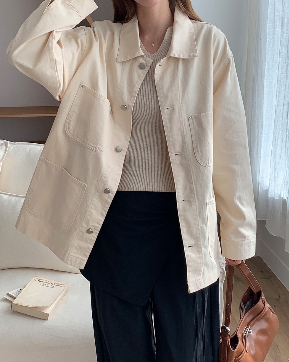 リベットポケットコットンミドルジャケット | 詳細画像16