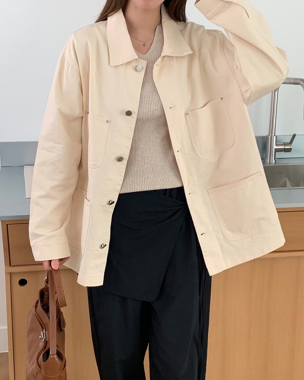 リベットポケットコットンミドルジャケット | 詳細画像20