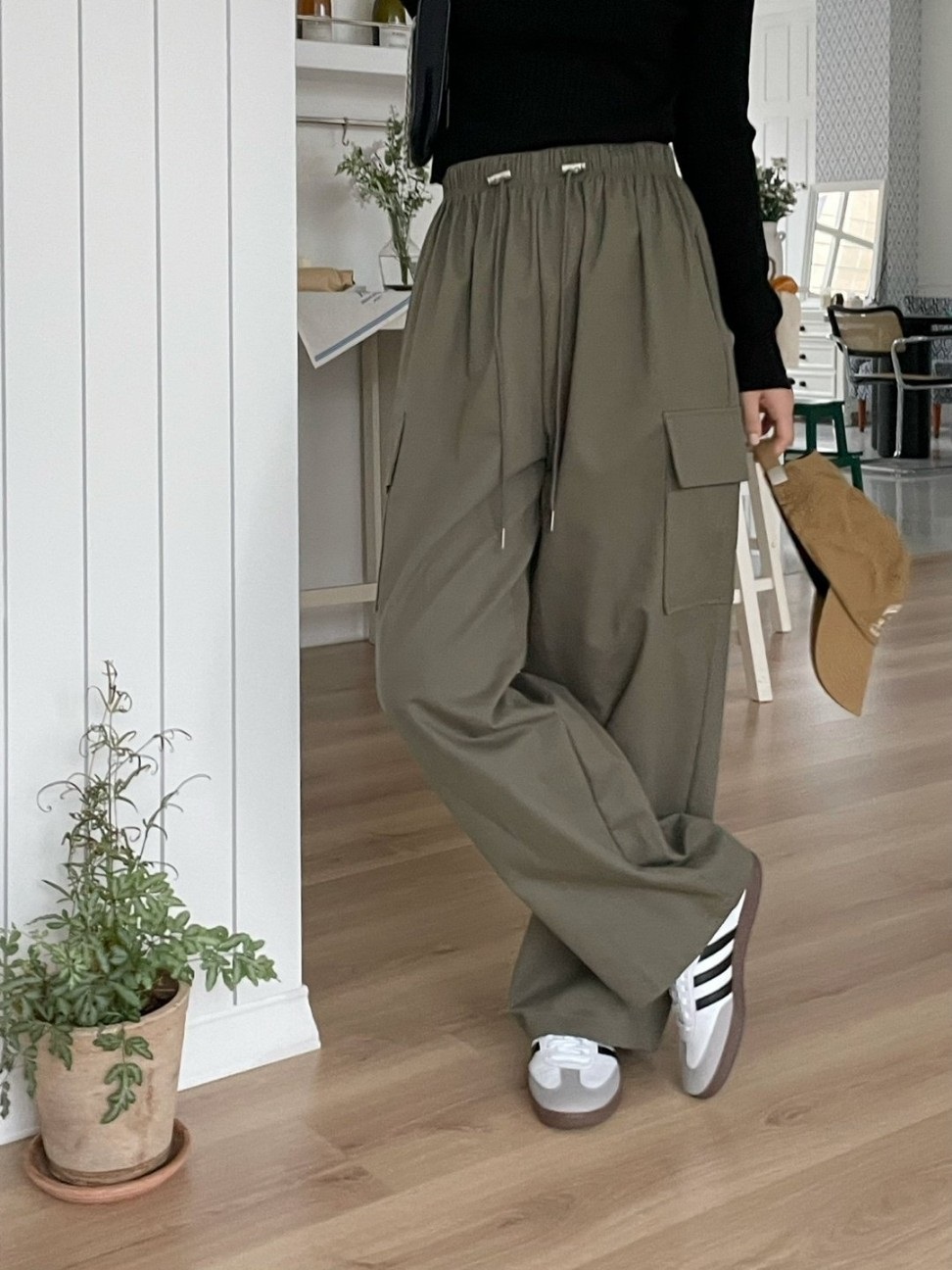 ドロストコットンカーゴパンツ | 詳細画像6