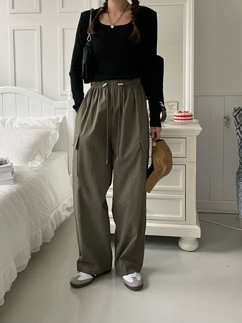 ドロストコットンカーゴパンツ | 詳細画像8