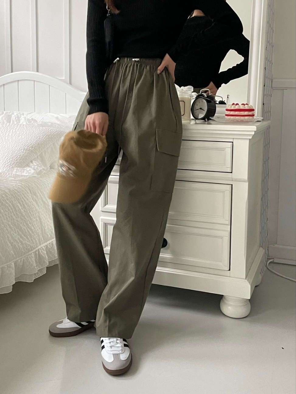 ドロストコットンカーゴパンツ | 詳細画像11