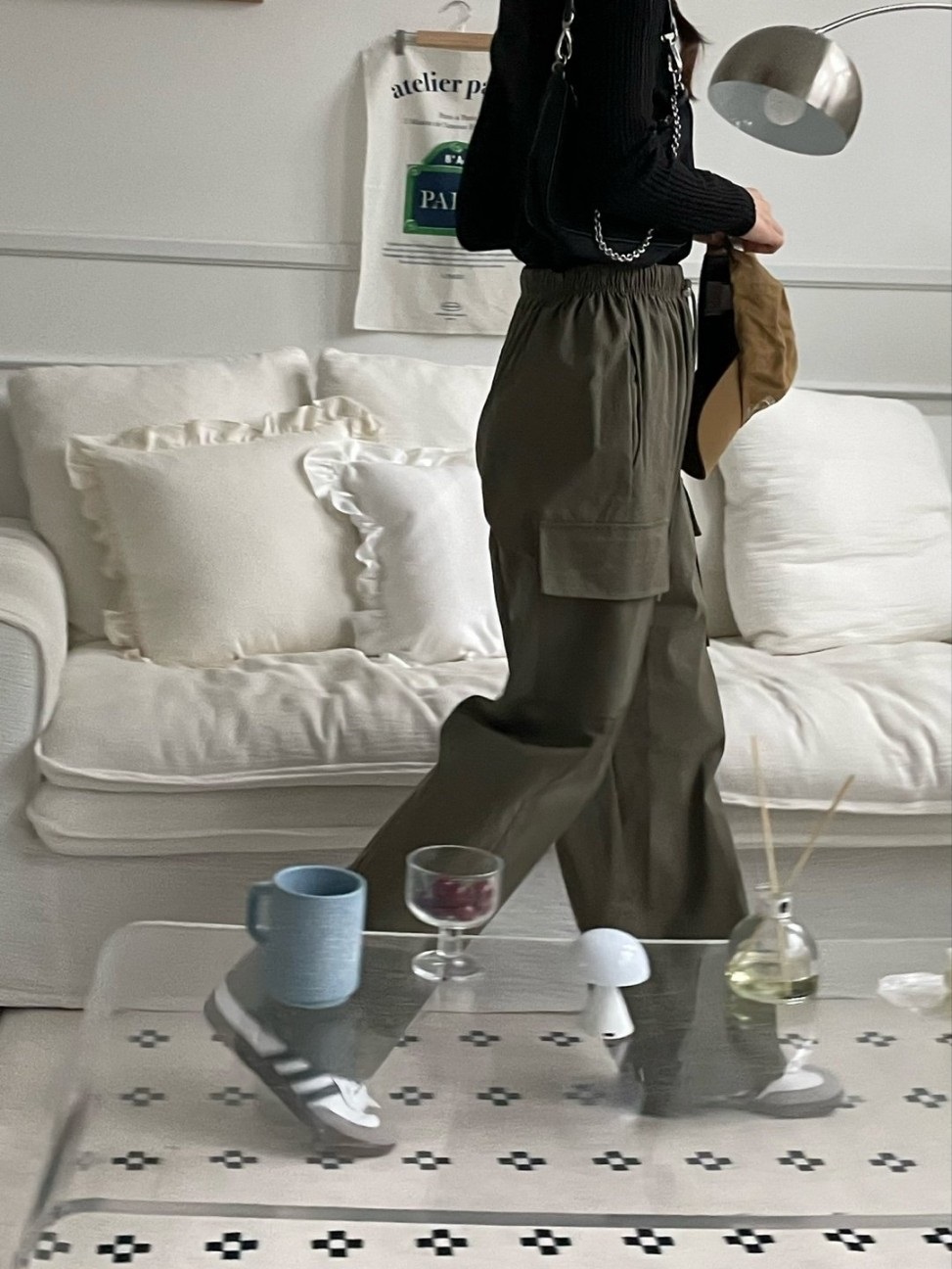 ドロストコットンカーゴパンツ | 詳細画像13