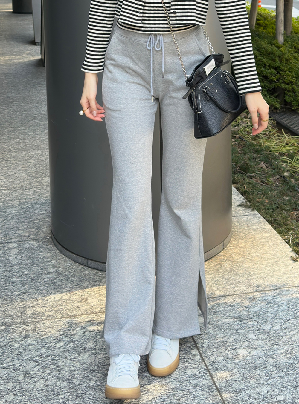 ドロストスリットスウェットフレアパンツ | 詳細画像2