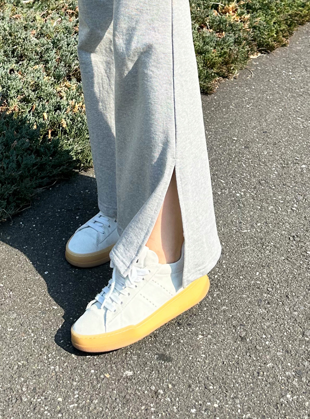 ドロストスリットスウェットフレアパンツ | 詳細画像9