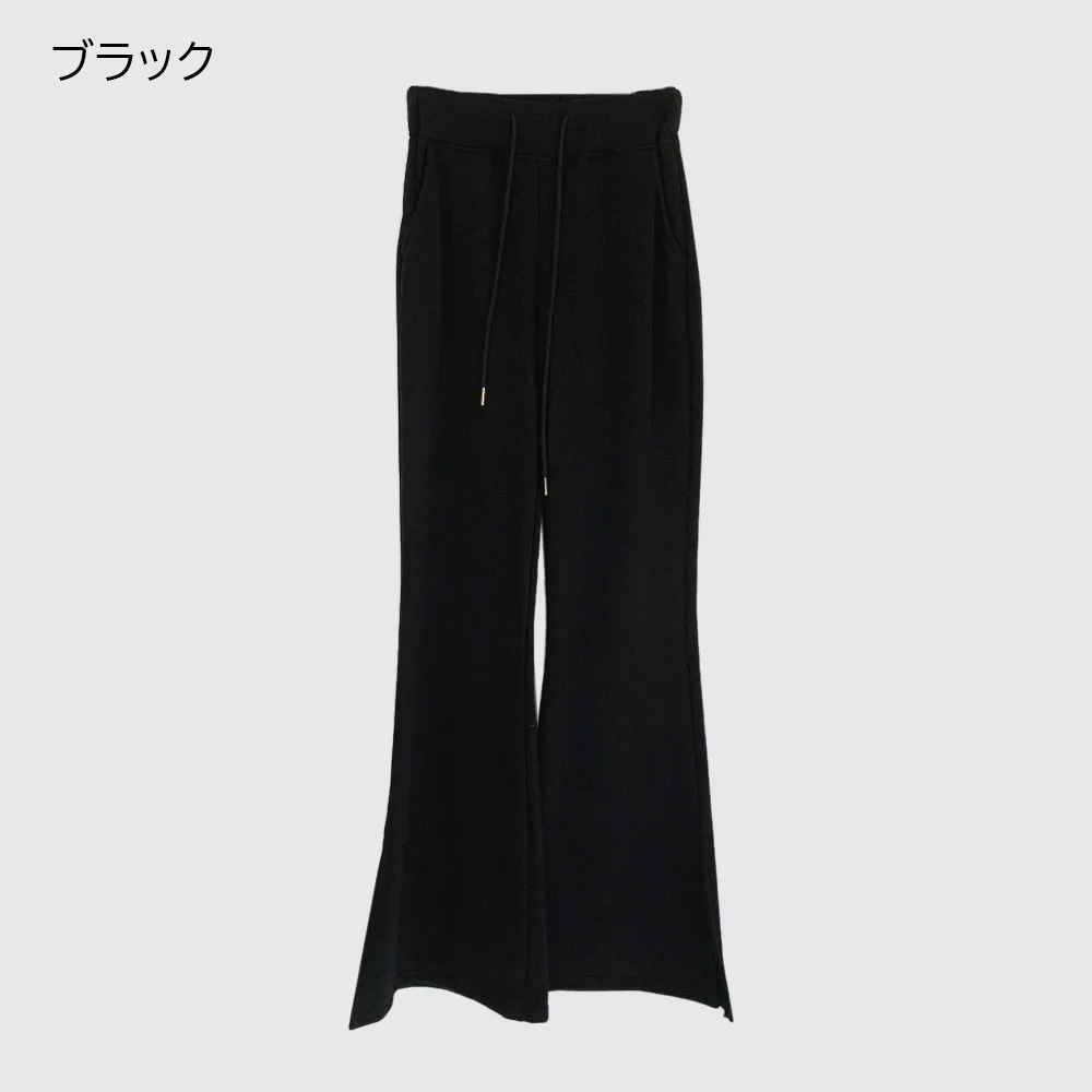 ドロストスリットスウェットフレアパンツ | 詳細画像14